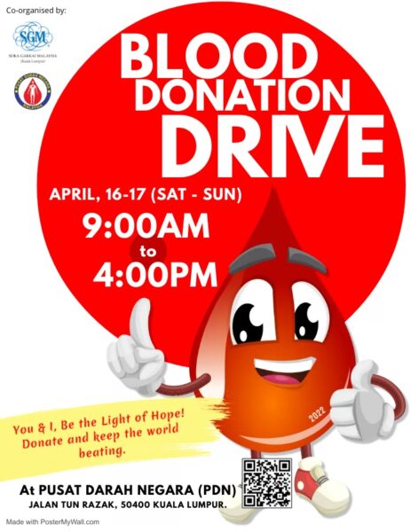 Kuala Lumpur Blood Donation 2002 April