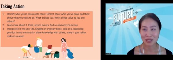 Peace Exchange Workshop Tan Cai May